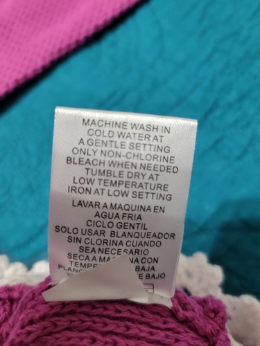 New Womens Sweater Medium 100% Cotton Machine Wash/Dry By Joseph A. - Picture 5 of 8