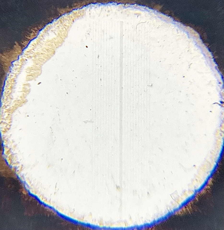 Винтажный микроскоп микрометр масштаб слайд R & J Beck 1900-х Ernesto Caballero РЕДКАЯ - Изображение 2 из 4