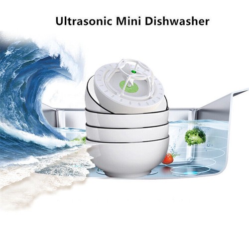 Mini USB Ultrasonic Dishwasher Portable High Pressure Dish Washing Machine - Picture 2 of 15