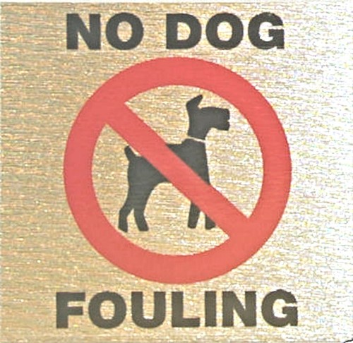Pet Signs Square Easy Peel & Stick to UPVC - Wood etc Waterproof Long lasting  - Picture 6 of 11
