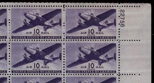 LOTE DE HOJAS COMO NUEVAS - Aviones de transporte #c25-31 6c/50c - XF og NH - Imagen 3 de 7