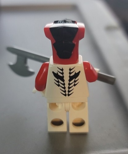 Fang Suei Ninjago Red White Snake Tribe 9455 9567 9443 LEGO® Minifigure Figure - Picture 2 of 4