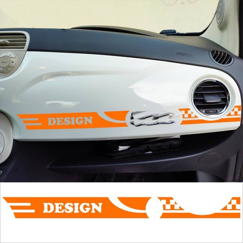 Stripes Strisce Adesive per Cruscotto compatibile per FIAT 500 DESIGN c.2440 - Foto 51 di 84