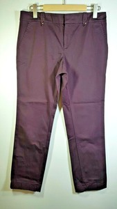 elasticizzato 32w Taglia 14 bordeaux Jigsaw 30l Womens colorato Chino Vino Cotone q8TUnawx