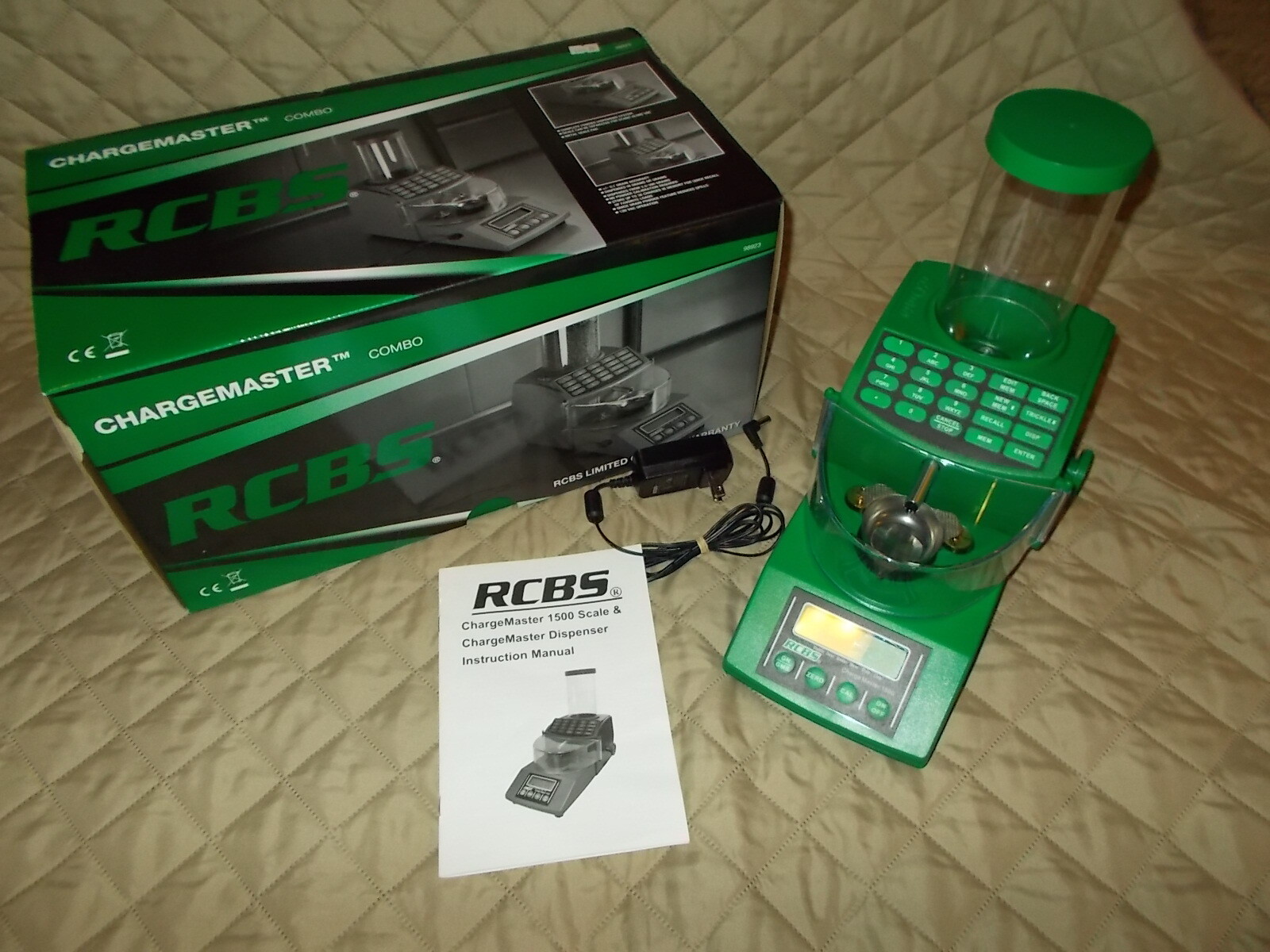 RCBS Chargemaster 1500 Powder Measure Dispenser & Weigh Scale Combo RCBS Chargemaster 1500 Powder Measure Dispenser & Weigh Scale Combo