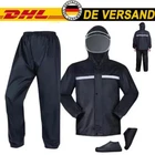 Regenanzug Regenhose Regenjacke Shoe Wind/ Waterproof Jacket and Trouser Set NEW