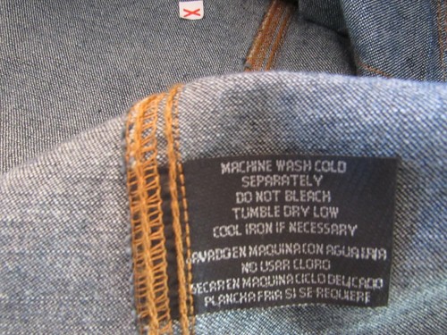 IZOD Blue Jeans Jacket Blazer Dark Wash Size SPP $58 NWOT - Picture 8 of 9