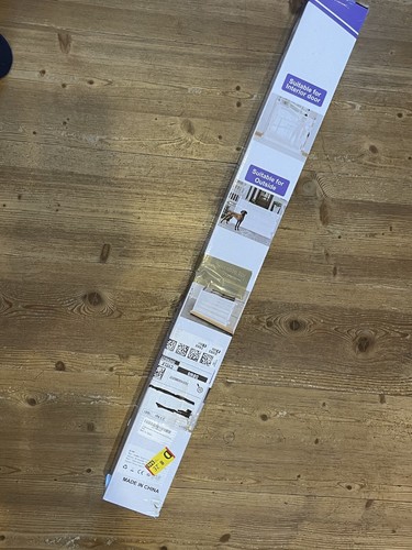 Nalezuns Treppenschutzgitter Türschutzgitter Rollo ausziehbar bis 180 cm schwarz - Bild 3 von 3