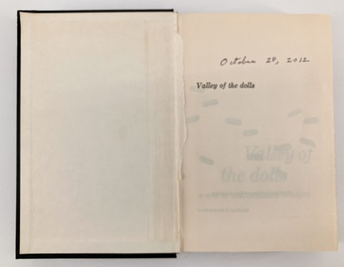 1966 Valley of the Dolls by Jacqueline Susann, HB 1st Edition - Imagen 4 de 9