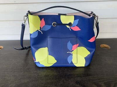 Kate spade lemon zest bucket bag sale