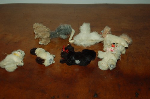 Original fur toys Made in Germany - chien, chats, cygne,castor,ours, lapin - Imagen 2 de 2