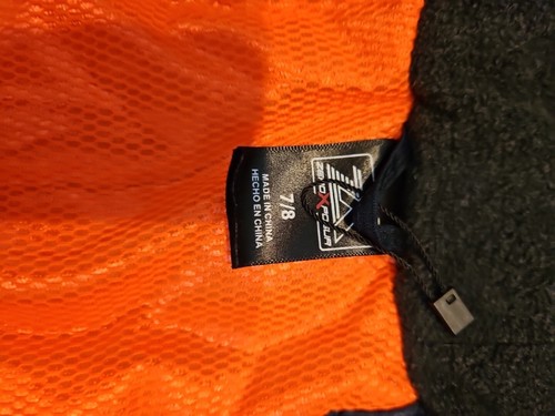 Zero Xposure Kids Size 7/8 Super Warm Winter Ski Jacket Coat Navy - Picture 6 of 7