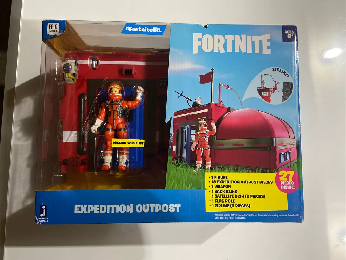 Jazwares, Fortnite Expedition Outpost Playset & 3.75 Mission Specialist  figure