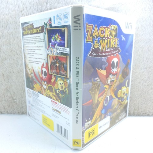 Zack & Wiki Quest for Barbaros' Treasure Nintendo Wii Tested & Working Complete - Picture 3 of 5