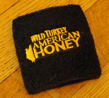 wild turkey american honey liquor promotional swag wristband whiskey aficionado