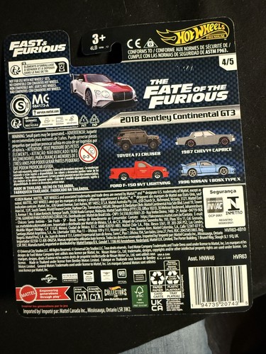 2024 Hot Wheels Premium Fast And The Furious, Set Of 5 - Picture 9 of 11