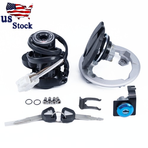 Ignition Switch Fuel Cap&Seat Lock Key For Kawasaki NINJA400/Z400EX400 18 19-23 - Picture 6 of 10