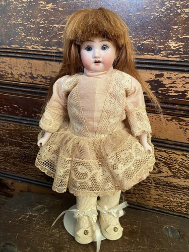 Antique German Recknagel Bisque Head Doll 1907, R/A DEP 11/0, 10.5"T,Human Hair - Picture 3 of 22