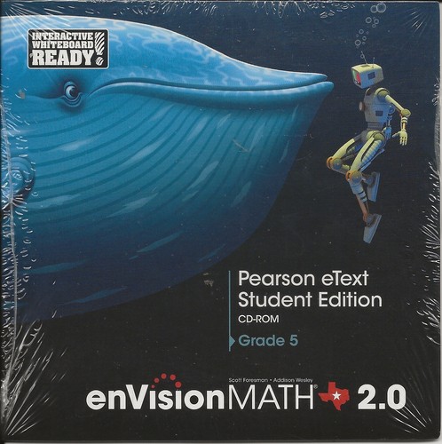 enVisionMATH 2.0 Pearson eText Student Edition CD-ROM Grade 5 - Picture 1 of 2