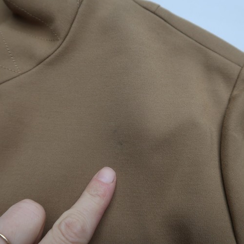 Rag & Bone Slade Ponte Blazer in Camel Size 16 Button Up Jacket Tan - Picture 7 of 15