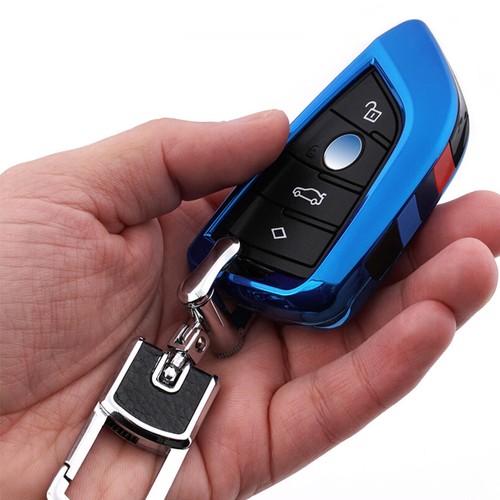 M Style Car Remote Key Fob Case Cover Bag Holder For BMW 3 5 Series X1 X3 X5 X6 - Picture 10 of 15