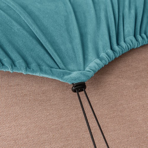 1/2/3 Seater Sofa Velvet Stretch Sofa Slipcover with Cushion & Backrest Cover - Picture 172 of 223