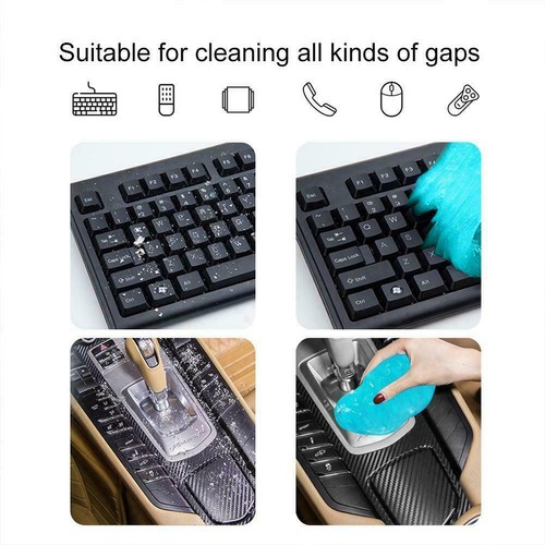 Cleaning Gel Universal Dust Cleaner For PC Keyboard Dusting Car Clean J7O5 - Photo 4/12