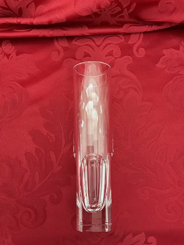 FLAWLESS Exquisite BACCARAT France Art Glass PLUTON Crystal BUD FLOWER VASE - Picture 5 of 12