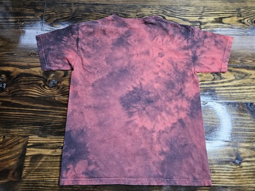 The Mountain T-Shirt Youth Large Red Tie Dye Dinosaur Soft Touch Cotton Boys - Picture 2 of 8