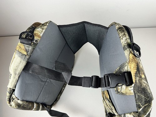 NEW Realtree Edge Track & Tail CAMO Hunting Saddle Bag Backpack for Dogs - Picture 9 of 12