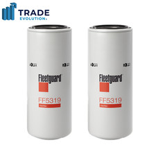 Fleetguard FF5319 Fuel Filter Spin-on (Pack of 2)