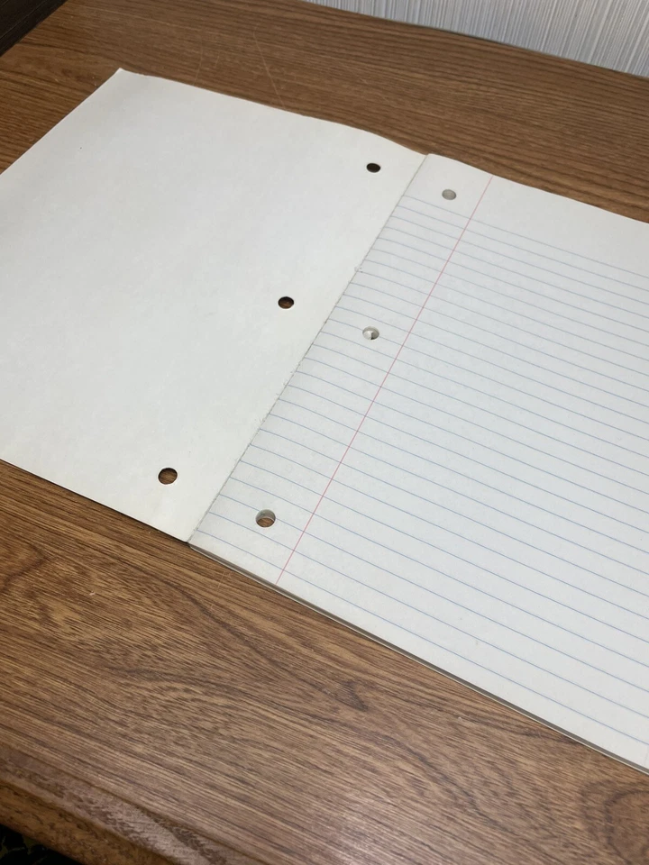 Vintage 90s Walt Disney Pluto Neon Notebook School Paper Collectible - Image 3 of 4