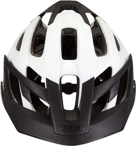 Abus Moventor Mountain Bike MTB Helmet Polar White Medium MD Safety Bike Bicycle - Picture 2 of 6
