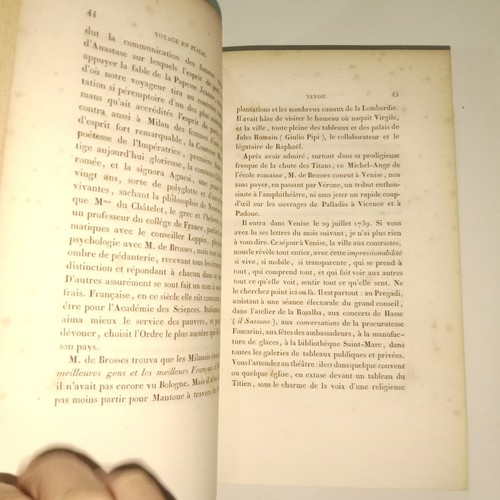 Präsident De Brosses 1842 Foisset Geschichte der Briefe und des Parlaments im 18. Jahrhundert - Bild 5 von 11