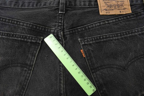 Levi's 615 Jeans Herren W38/L32 Neu Schnurrhaare Regular Fit Reißverschluss Fly - Bild 12 von 14
