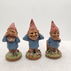 New ListingTom Clark Walt Gnome Figurines See Hear Speak No Evil Set 1996 w Coa