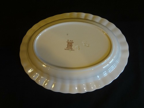 Spode China - Hazel Dell - Oval Serving Bowl - Picture 5 of 5