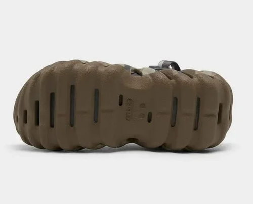 CROCS ECHO 209118-025 UNISEX KIDS CAMO REDUX CROSLITE COMFORT CLOGS SIZE 5 - Imagen 4 de 5
