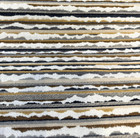 Swavelle Space Walk Earth Striped Modern Soft Chenille Upholstery Fabric