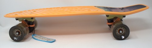 Kryptonics Originals Torpedo Skateboard Peach Board 22.5" Sunset Palm Trees 1965 - Picture 6 of 13