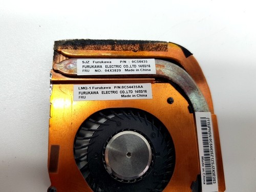 Lenovo ThinkPad X1 Carbon Gen 3rd CPU Cooling Fan & Heatsink 04X3829 0C54435 - Afbeelding 2 van 3