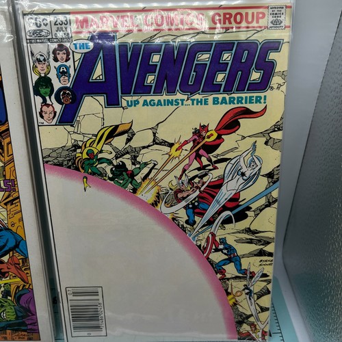 Lot of 7 Avengers 264 233 8 265 254 14 270 Captain America Vision Skrulls - Picture 5 of 8