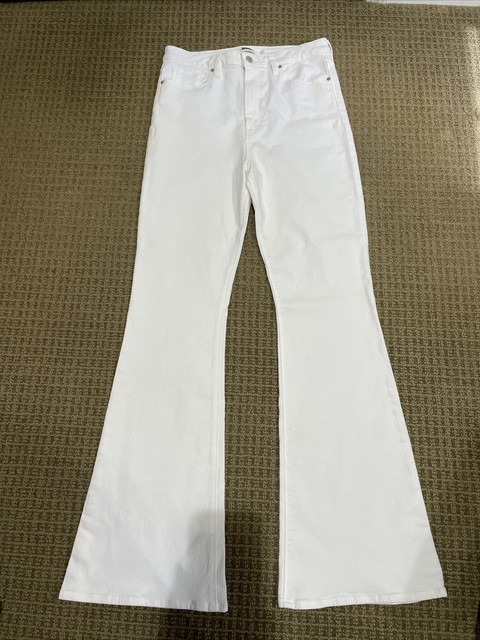 Hudson Womens Holly White Denim High Rise Bell Bottom Flare Jeans 30 BHFO 7908 for sale online 