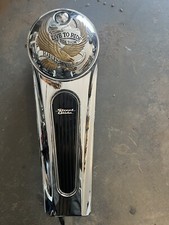 OEM 08-23 Harley Touring Road Glide Dash Console Cover Panel Chrome