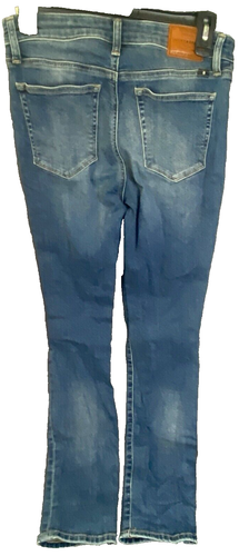 Lucky Brand Jeans Size 6/28 Ankle Mid Rise Skinny Ava Blue Stone Wash - Picture 4 of 8