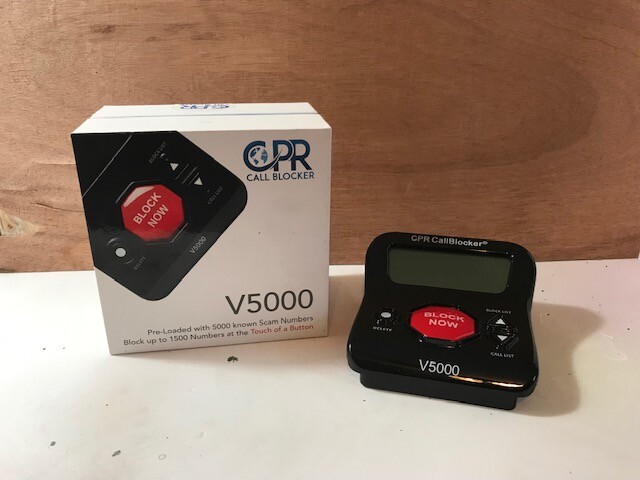 Scam Calls Political Calls Call Blocker CPR V5000 Landline Block All Robocalls