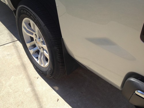 CHEVY SILVERADO 2014+ 1500 SPLASH GUARD SET PLASTIC GMC 30050 4X4 NO DRILLING 4P - Bild 9 von 9
