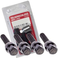 Felgenschloss Kugelbund R14 M12x1,5 48mm für VW Caddy I Caddy II Kasten Caddy II