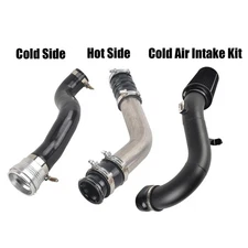 For 17-19 Ford 6.7L Powerstoke Hot & Cold Side Intercooler Pipe & Air Intake Kit