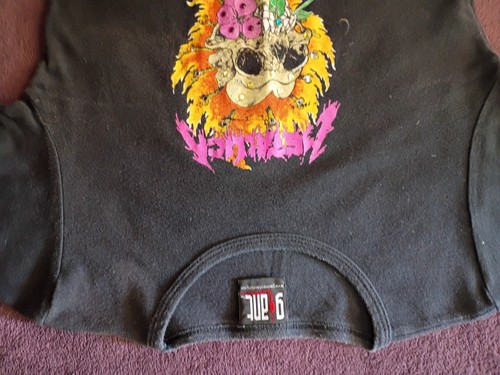 Vintage Metallica Rhinestone Studded Pushead Graphic Tour Band Giant T Shirt - Picture 10 of 24